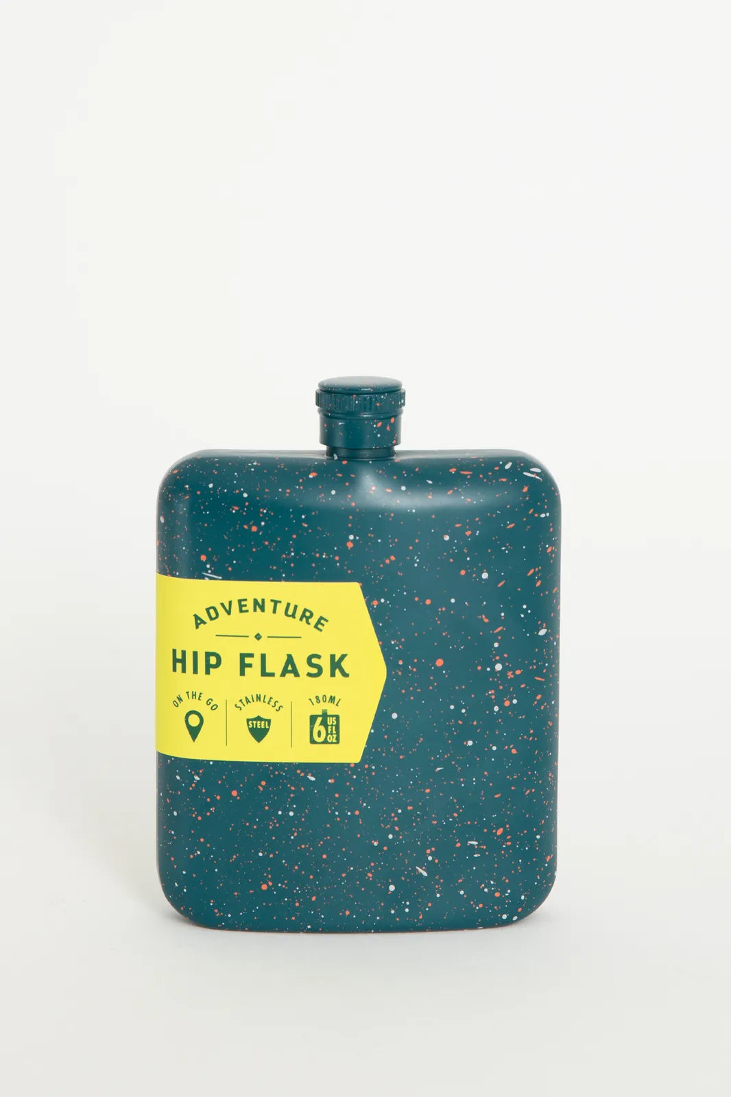 Blue Hip Flask