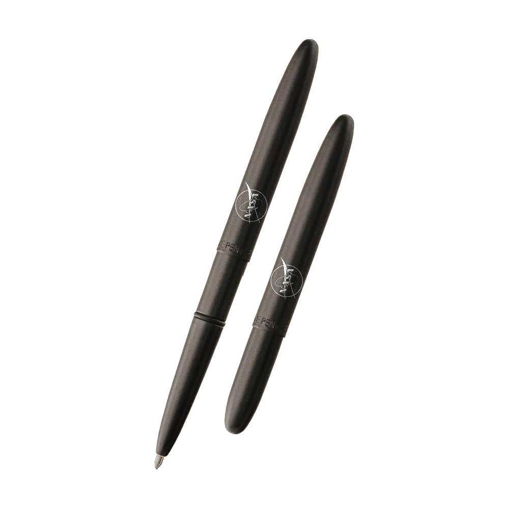 Matte Black Bullet Space Pen, NASA Meatball