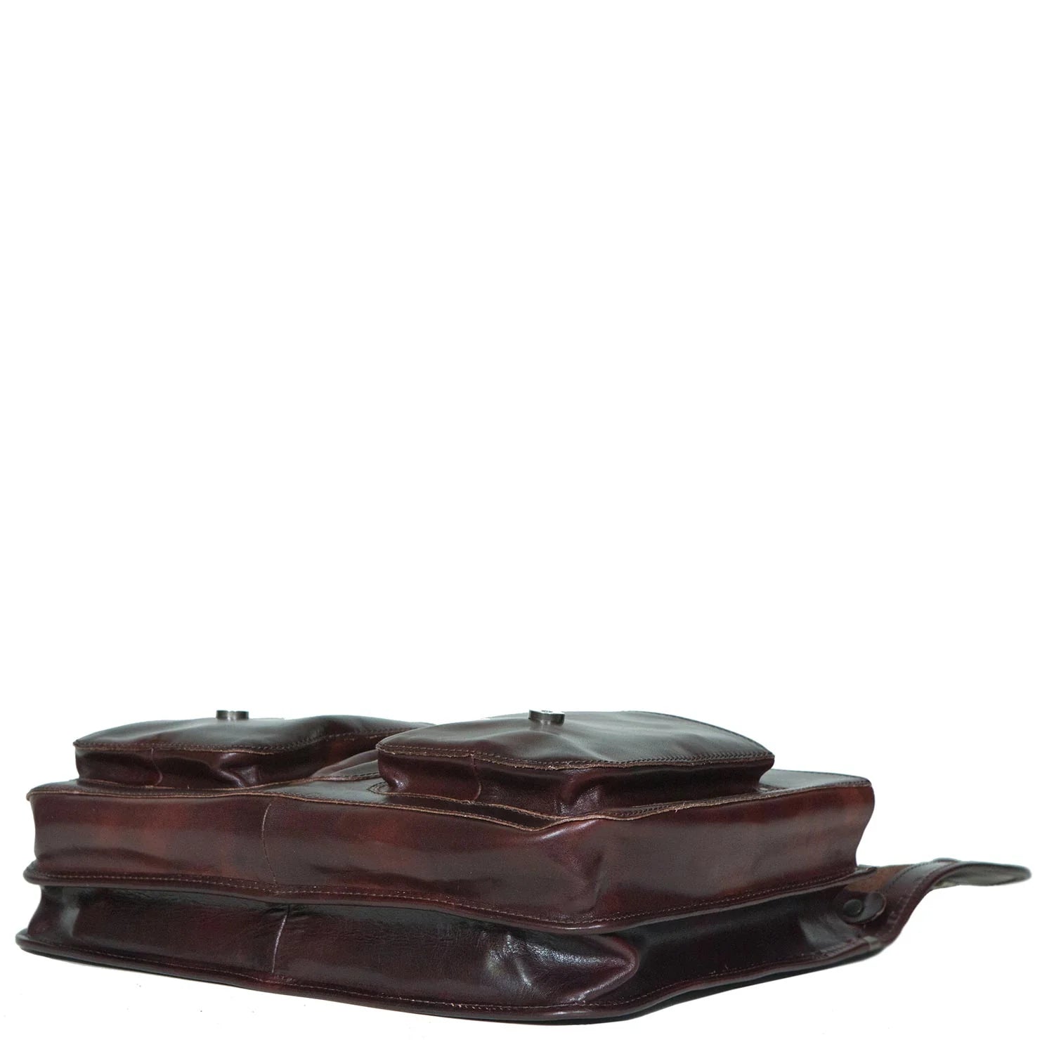 I Medici Cartella Scuola Italian Leather Briefcase