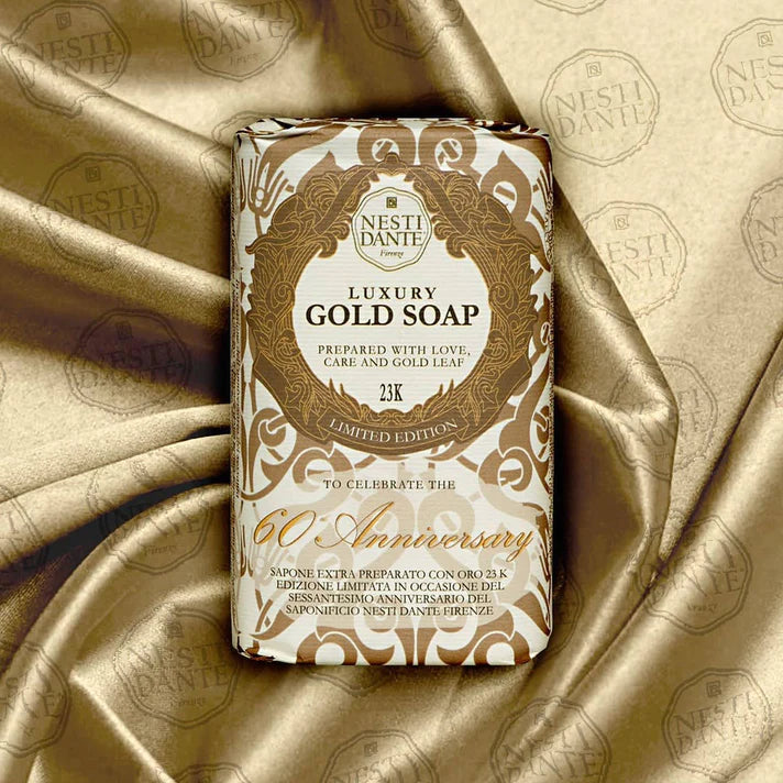 Luxury Gold Leaf Soap 250g