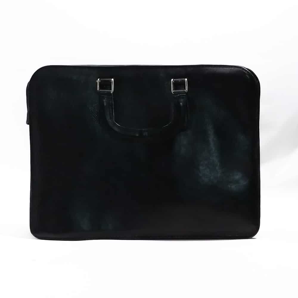 Italian Leather Laptop Briefcase