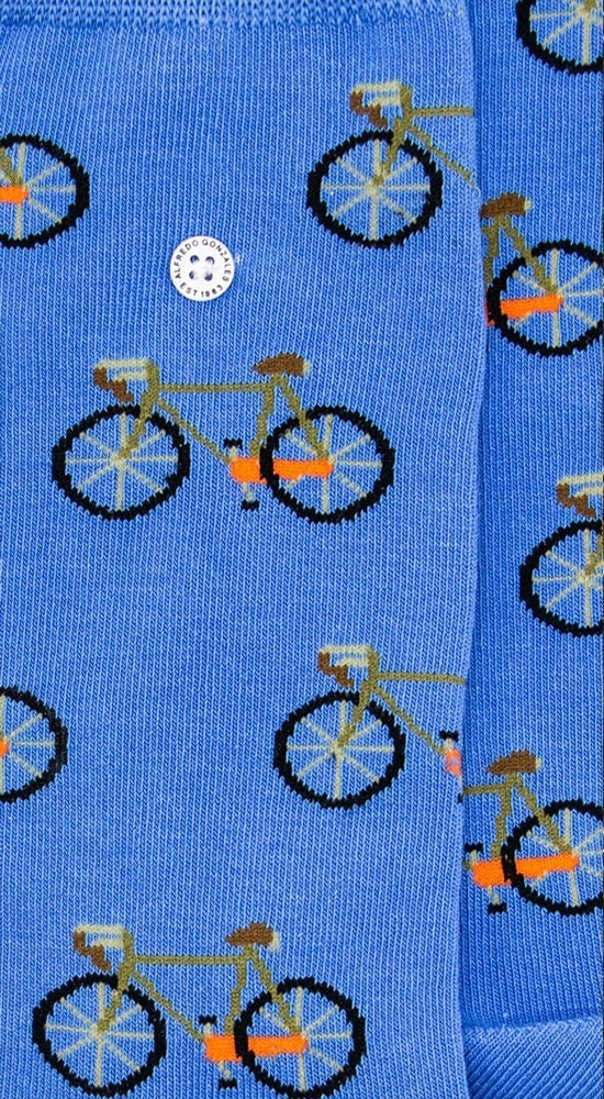BICYCLE BLUE SOCKS - MEDIUM