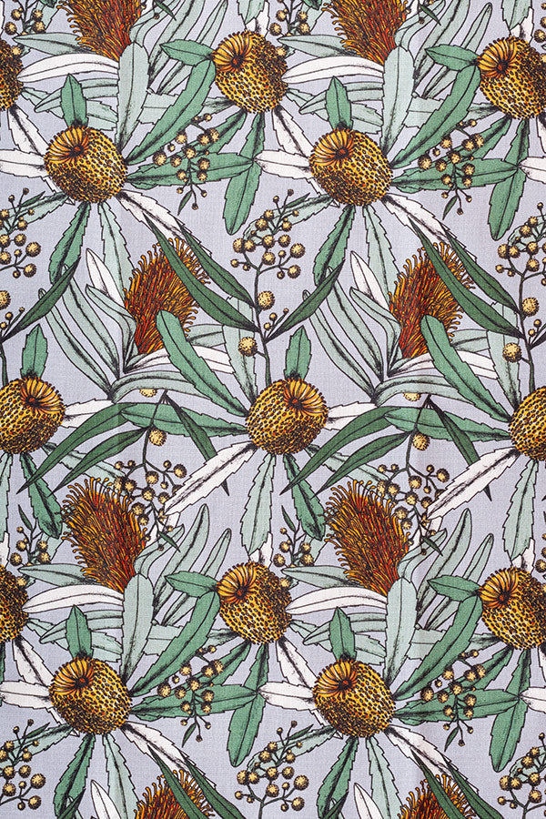 Peggy and Finn Banksia Grey Bow Tie