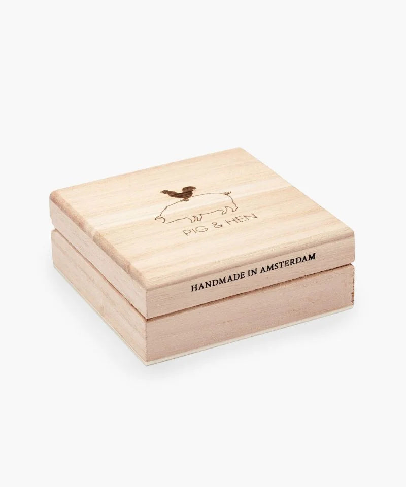 Pig and Hen Bracelet Brontide 4mm Adjustable Nagoya Gold