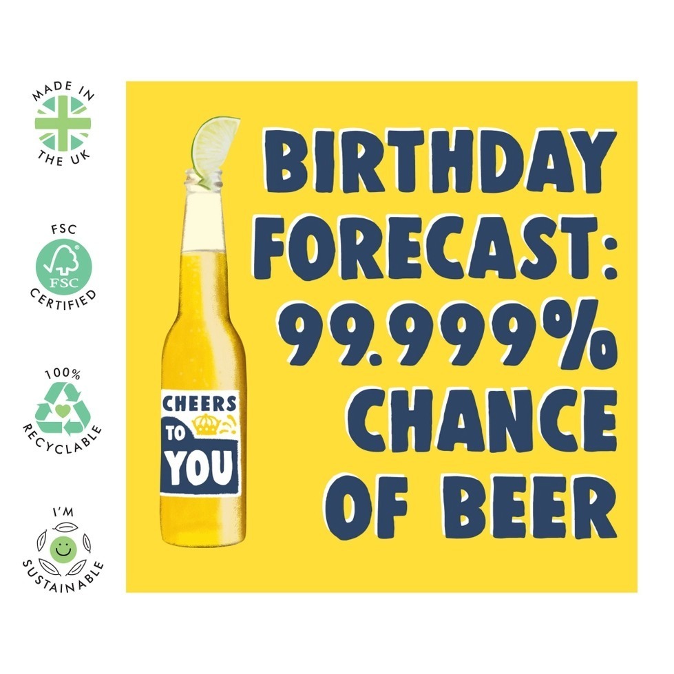 Birthday Beer Forecast