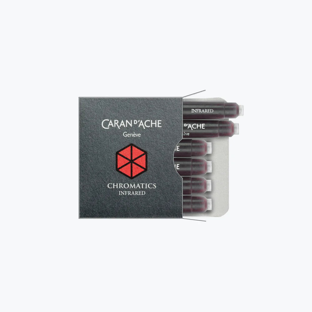 Fountain Pen Ink - Chromatics - Cartridges - Infrared pk 6
