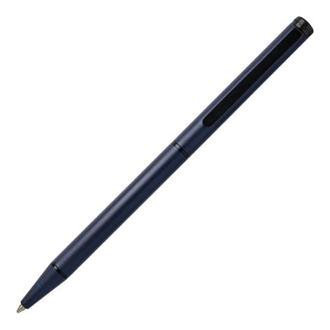 Hugo Boss Ballpoint Pen Cloud Matte Medieval Blue