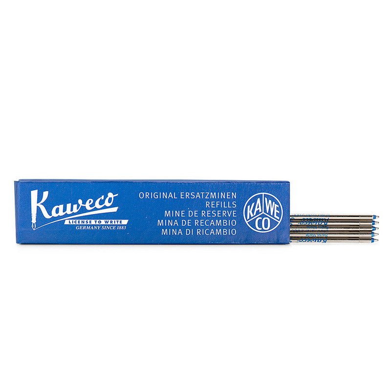 Kaweco - D1 Soul Ballpoint Pen Refill - Suits Retractable 'Sport' Pens - Pack of 5 - 1.0mm - Blue