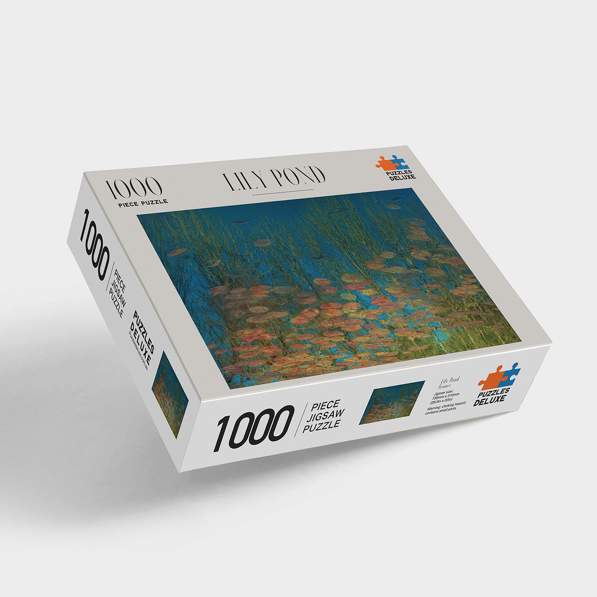 French Lily Pond Puzzle - 1000 Pieces