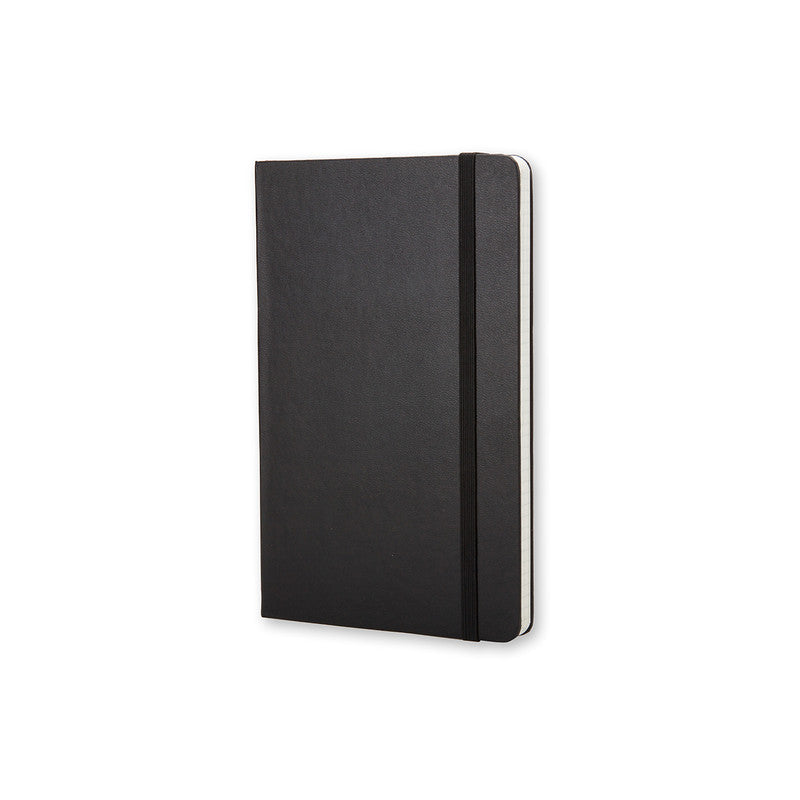 Classic Hard Cover Notebook - Grid - Large - Black