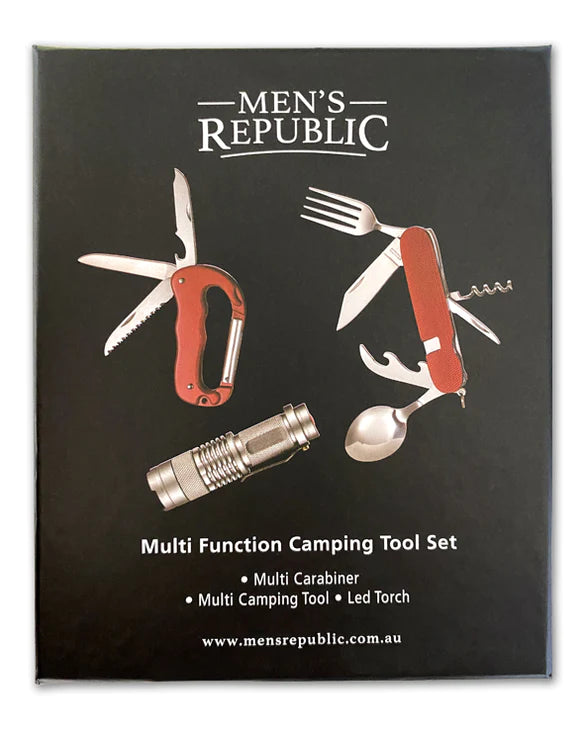 Camping Multifunction Tool Set and Torch