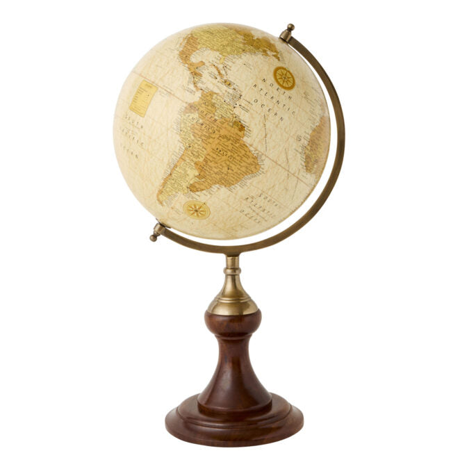 Pioneer Globe 30cm, Ivory