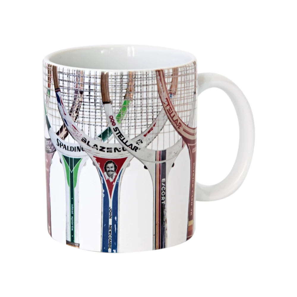 Ornament Series Racquet Line Up 2 Coffee Mug