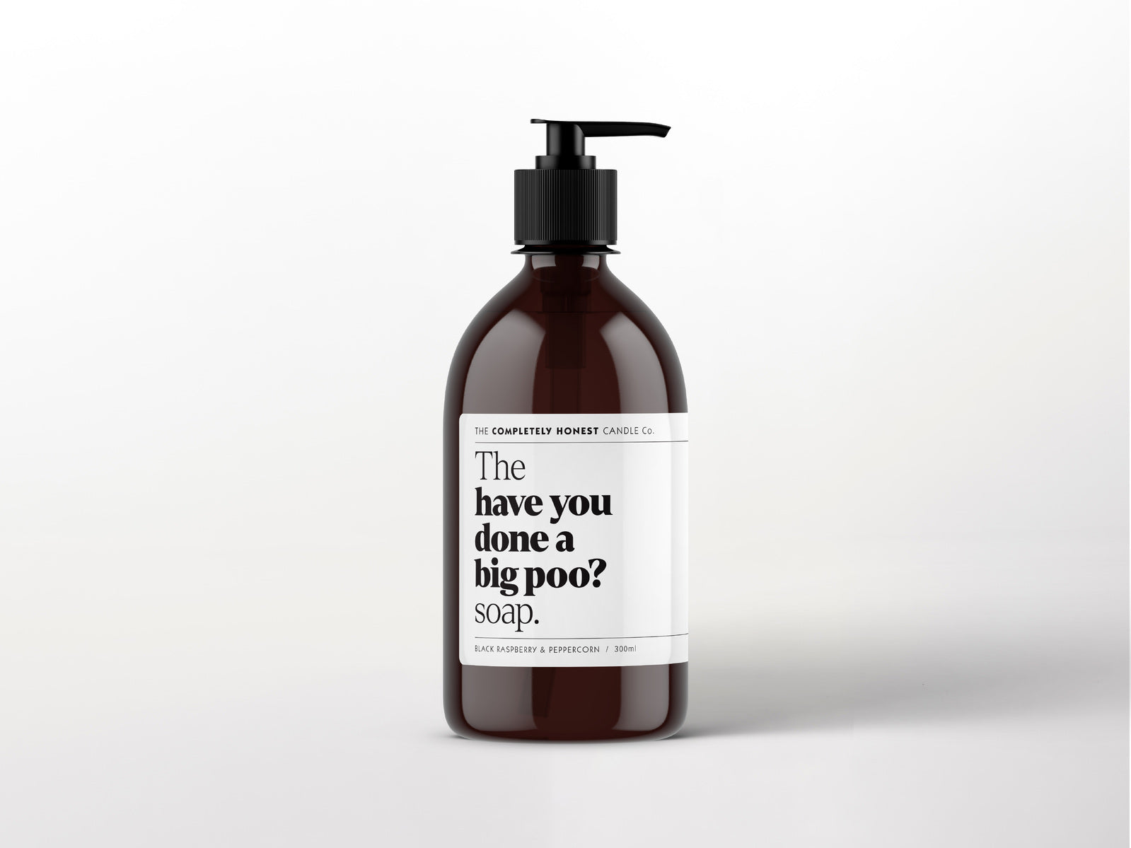 The have you done a big poo? hand soap 300ml
