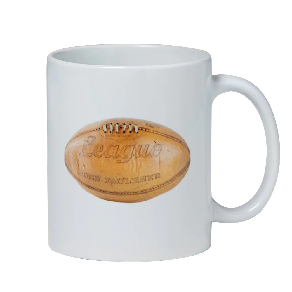 Ornament Series Vintage Rugby League Football Coffee Mug