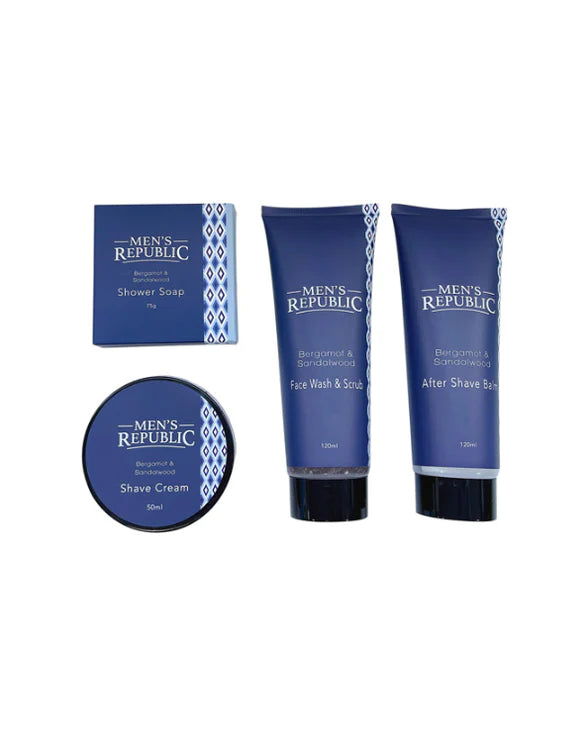 Grooming Kit - 4pc Shave and Cleanse