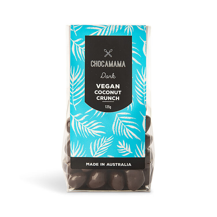 Vegan Dark Chocolate Coconut Crunch 125g