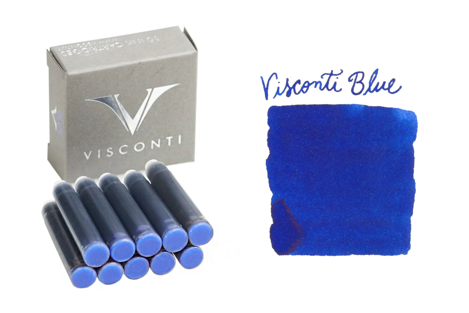 Premium European Ink Cartridges (Packet of 10) Royal Blue