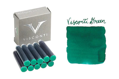 Premium European Ink Cartridges (Packet of 10) Green