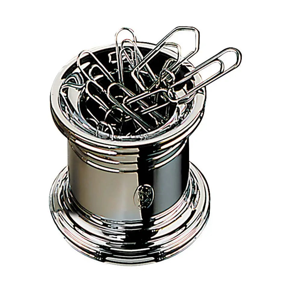 Magnetic Paperclip Holder Chrome