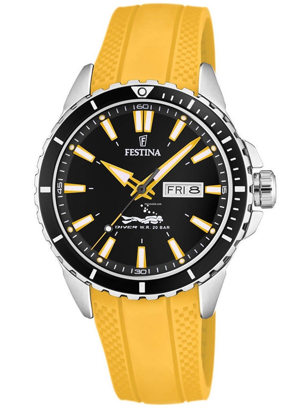 Diver Yellow Watch