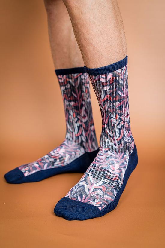 Socks - Protea Navy