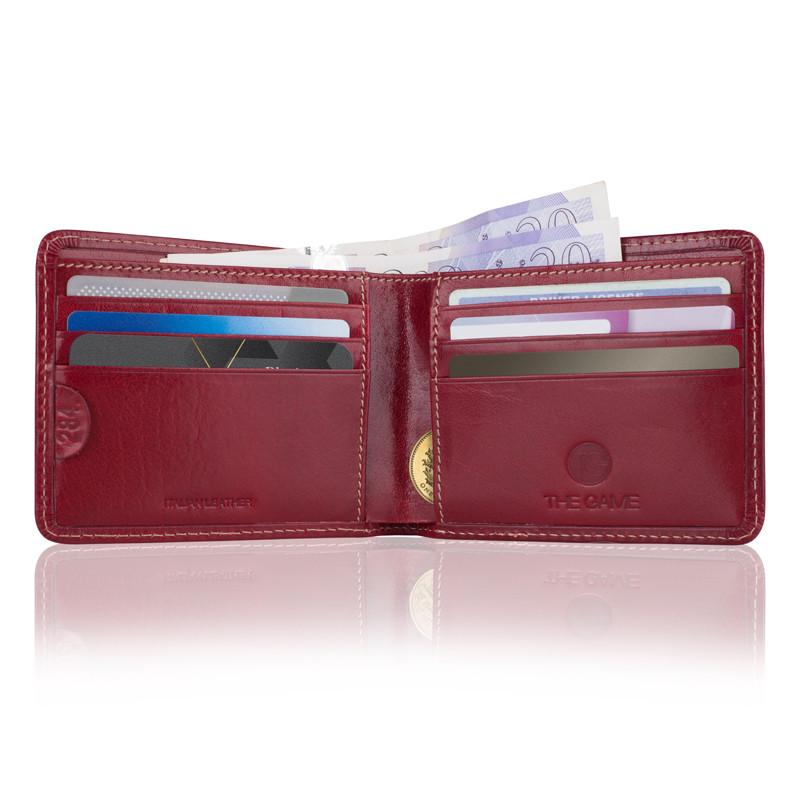 The Opener Bi-Fold Wallet - Cherry