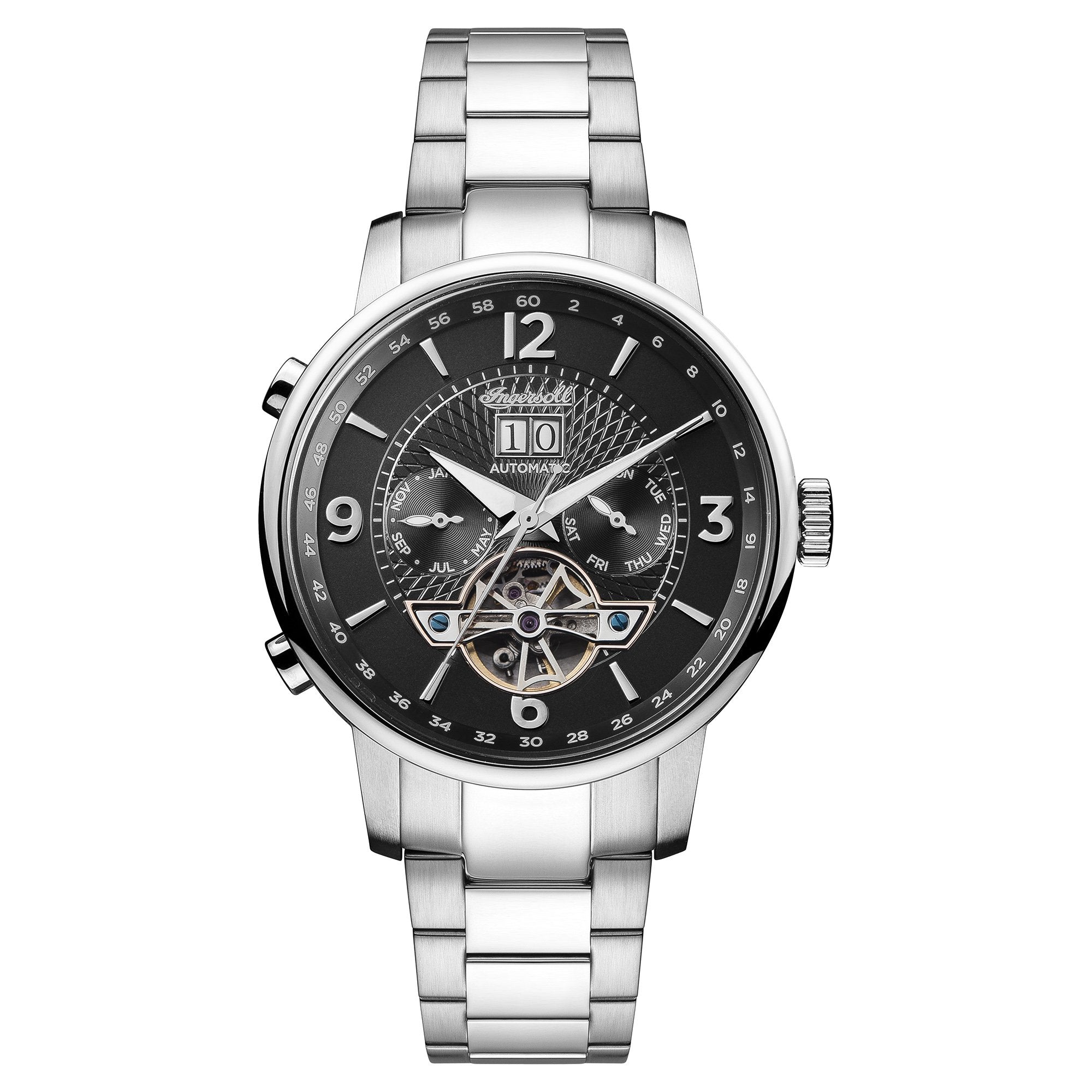 Grafton Automatic Silver Bracelet Watch