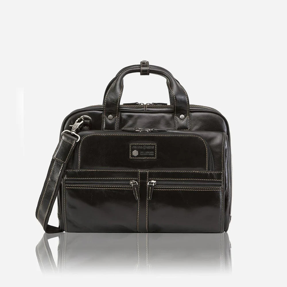 Large Multi Compartment Briefcase