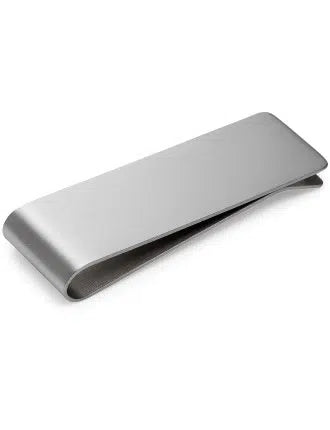 Brushed Stainless Steel Money Clip