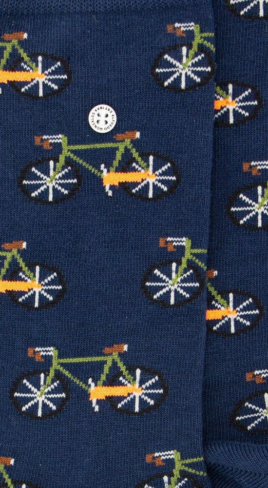 BICYCLE NAVY SOCKS - MEDIUM