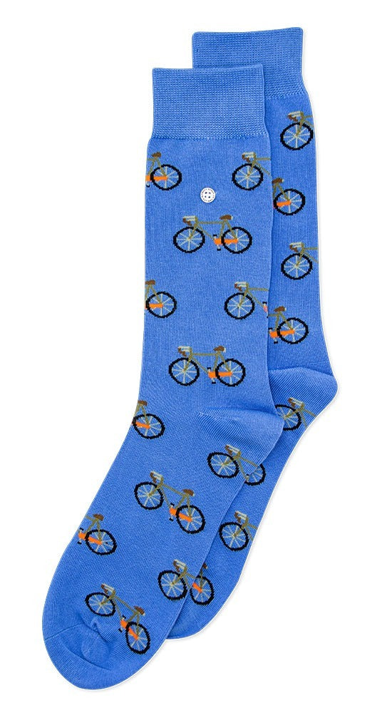 BICYCLE BLUE SOCKS - MEDIUM