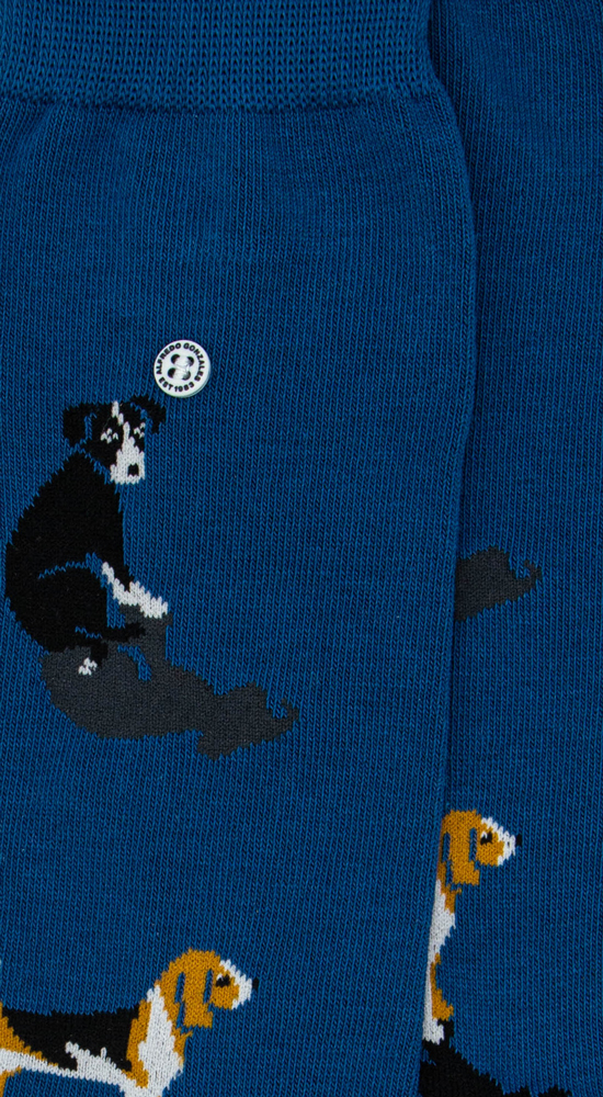 DOGS NAVY SOCKS - MEDIUM