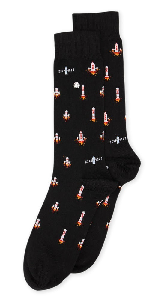 ROCKETS IN SPACE SOCKS - MEDIUM