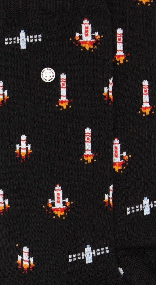 ROCKETS IN SPACE SOCKS - MEDIUM