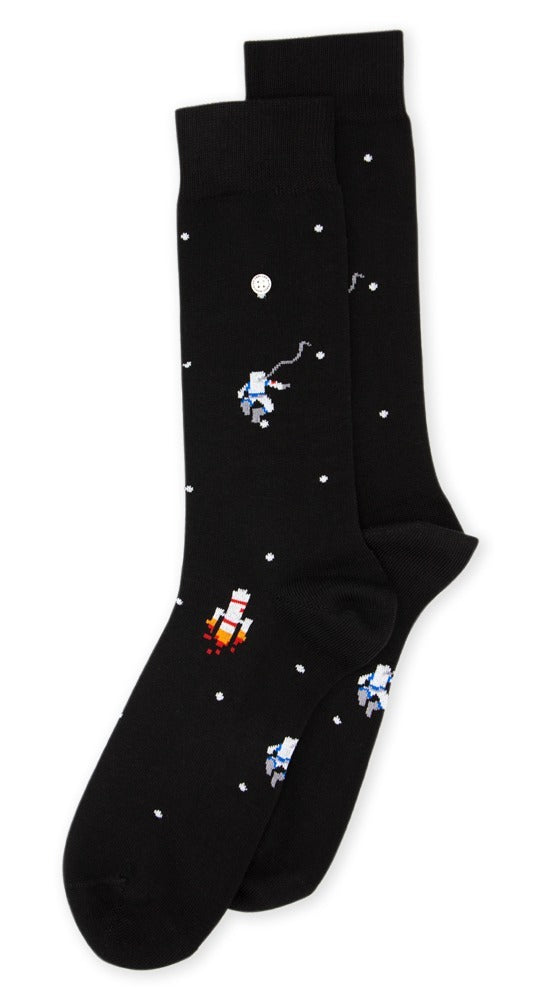 ASTRONAUTS IN SPACE SOCKS - MEDIUM