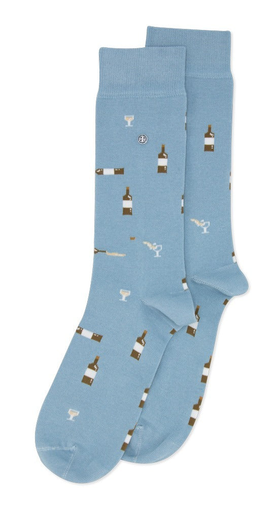 WINE BLUE SOCKS - MEDIUM