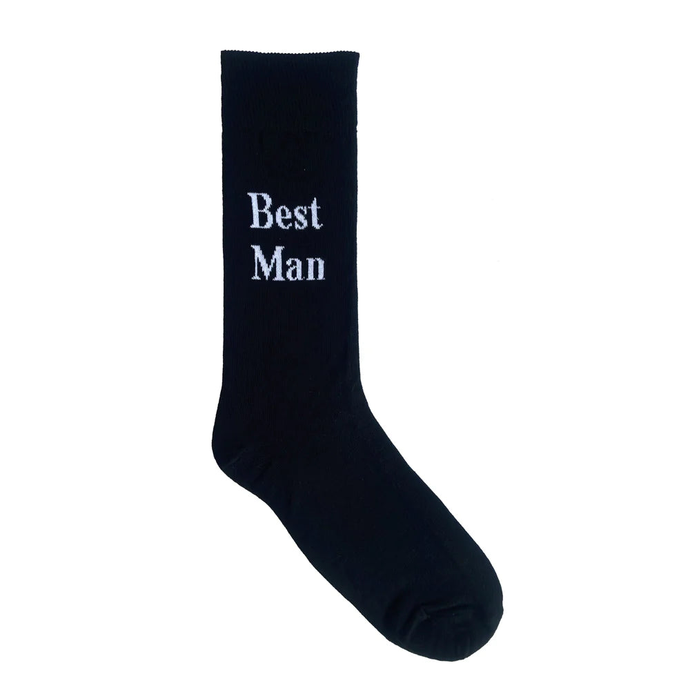 BEST MAN WEDDING SOCK