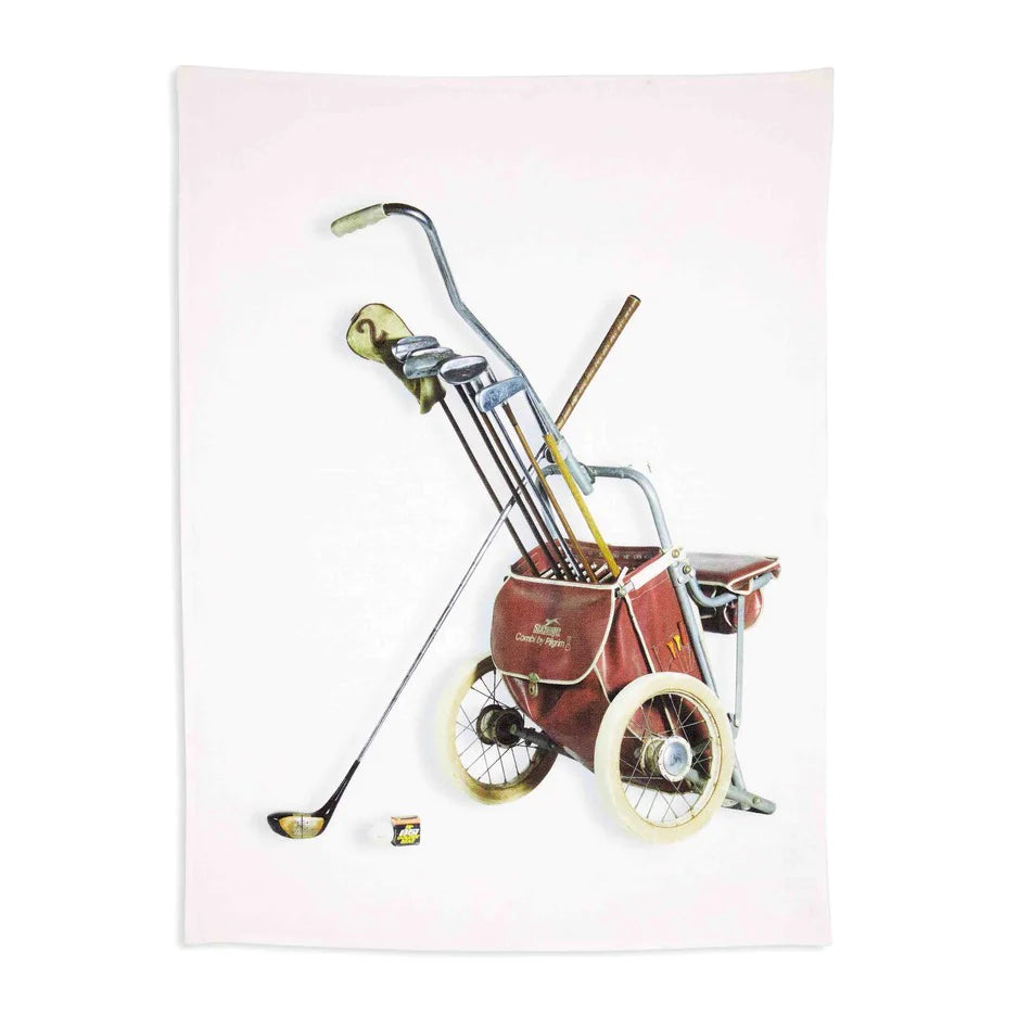 Sporting Nation Golf Buggy Tea Towel
