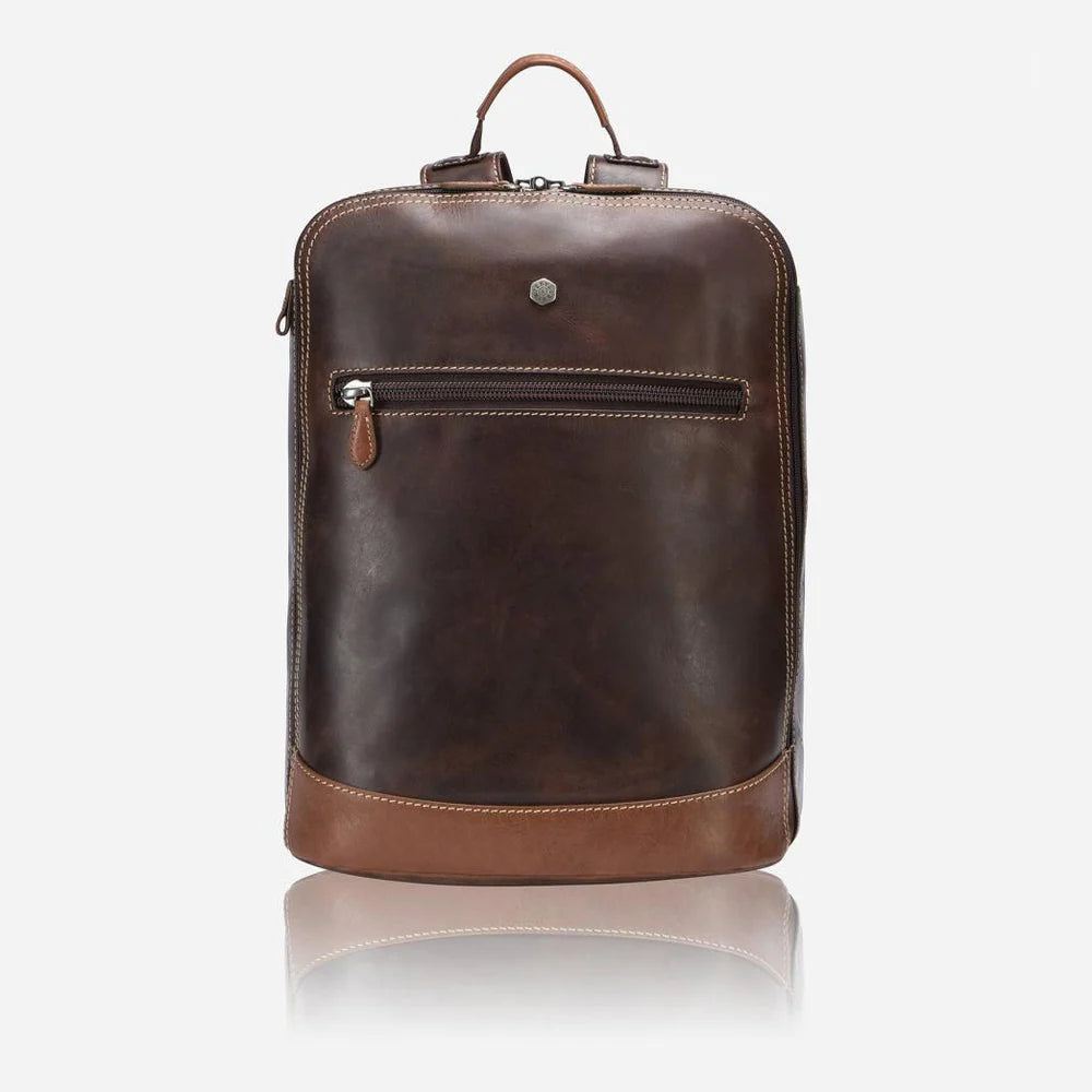 Double Compartment Backpack 41cm, Two Tone