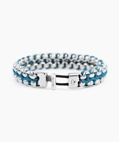 Bracelet Catena Venetian DBL Ocean Blue | Silver