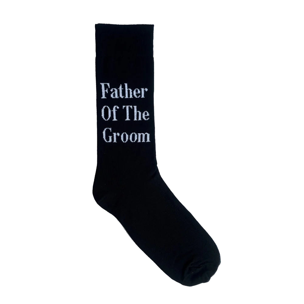 FATHER OF THE GROOM WEDDING SOCK