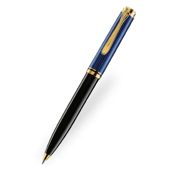 Black-Blue Souverän K600 Ballpoint Pen
