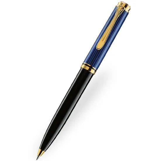 Black-Blue Souverän K800 Ballpoint Pen
