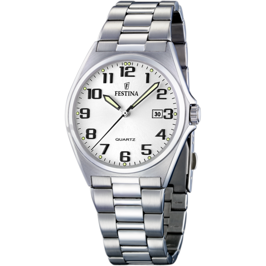 Men's Silver Classics Stainless Steel Watch Bracelat F16374/9