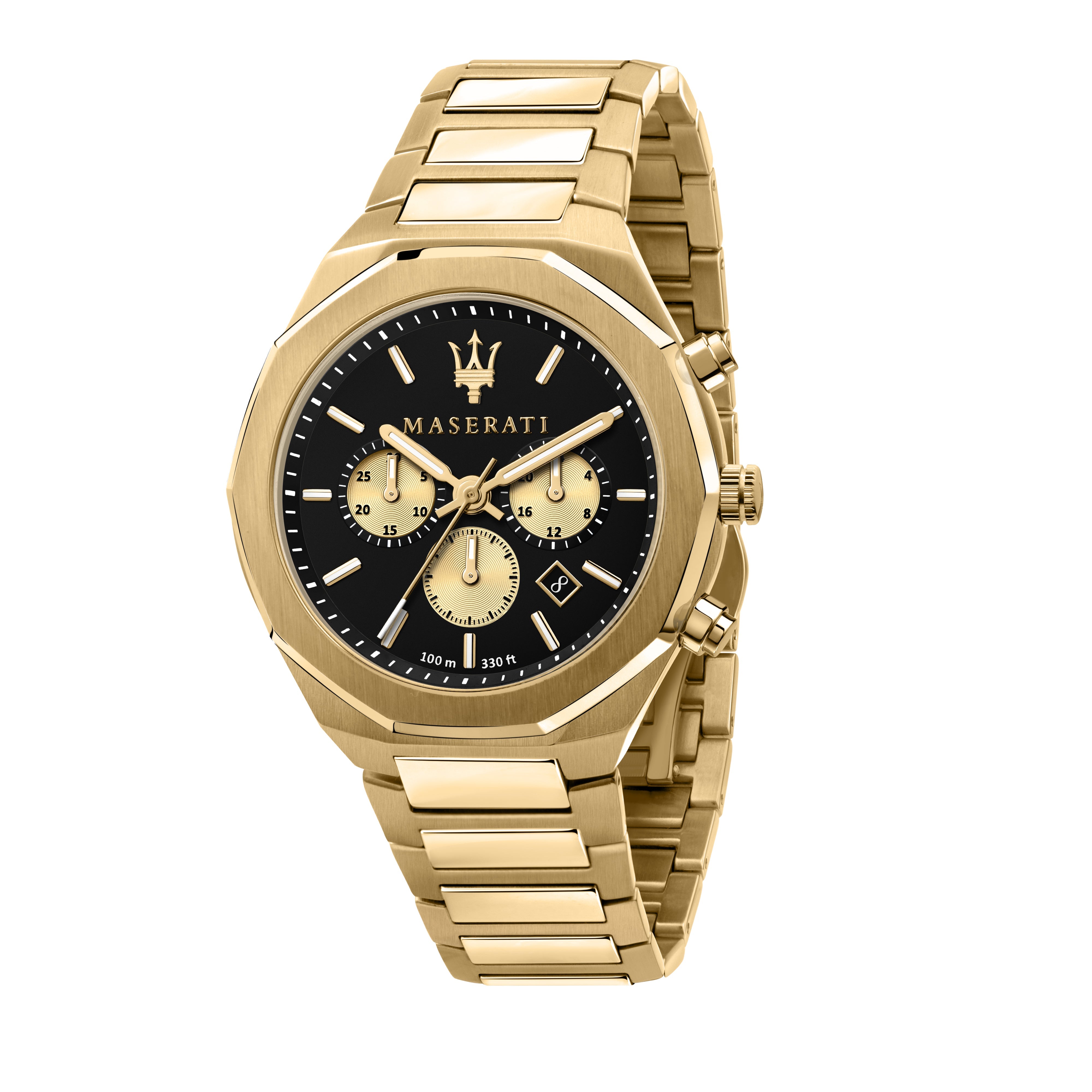 Stile Gold Chronograph Watch