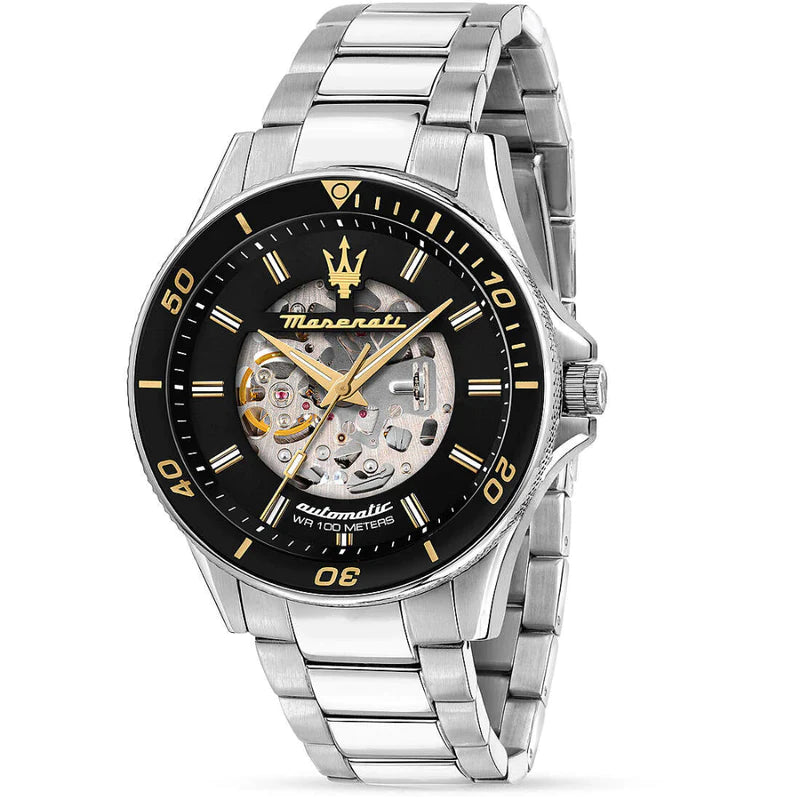 Sfida 44mm Automatic Stainless Steel  Watch