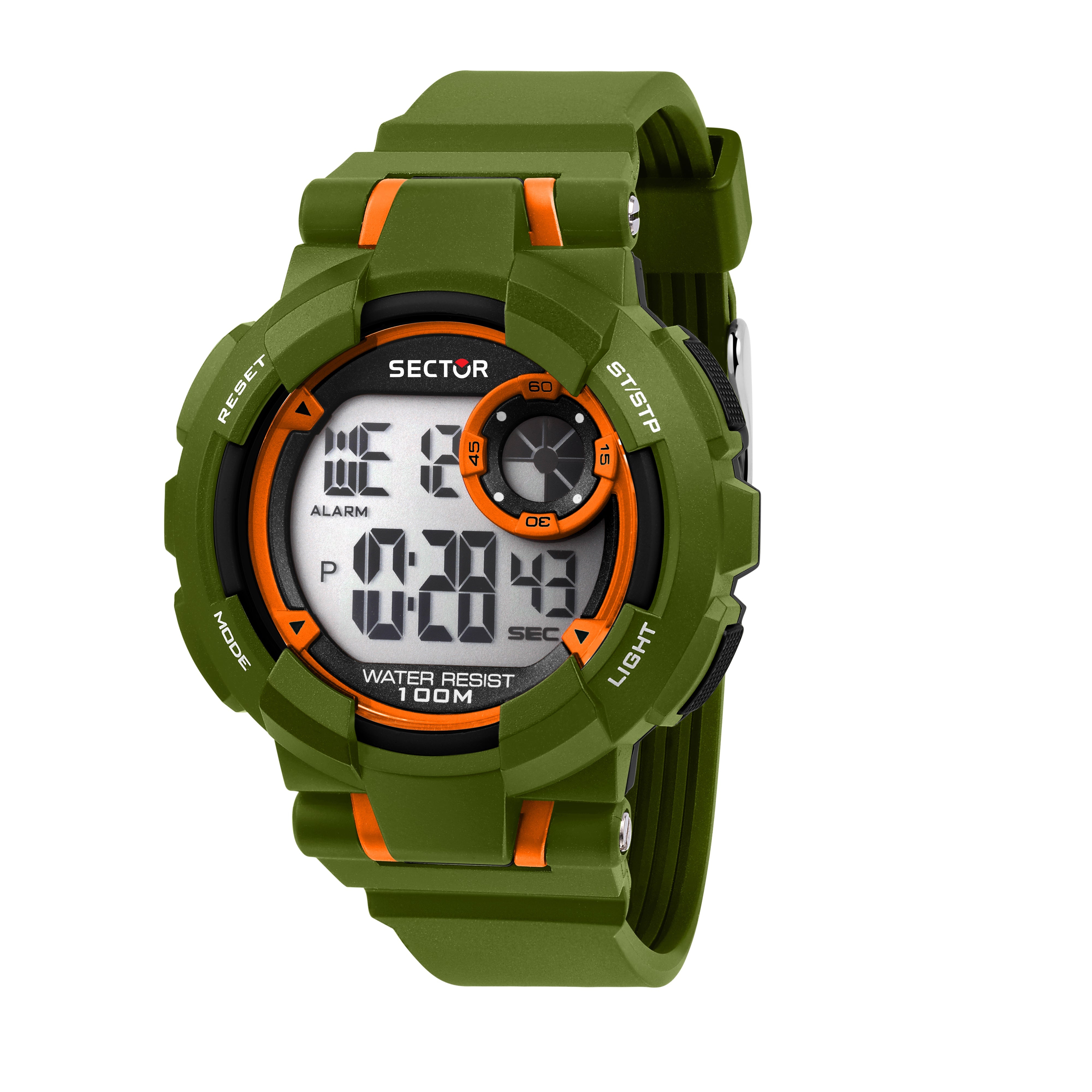 EX-36 Army Green Digital Watch