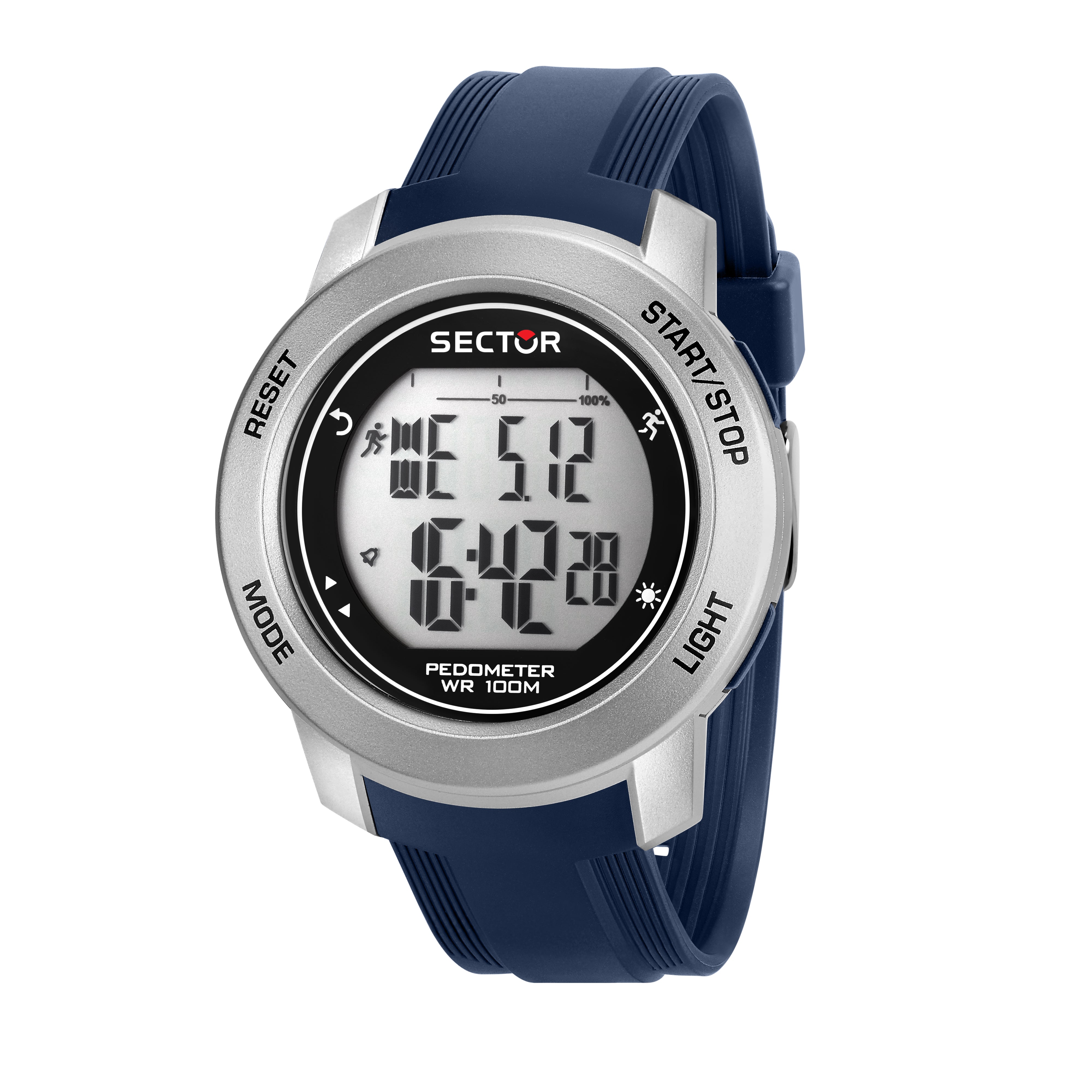 EX-37 Blue Digital Watch