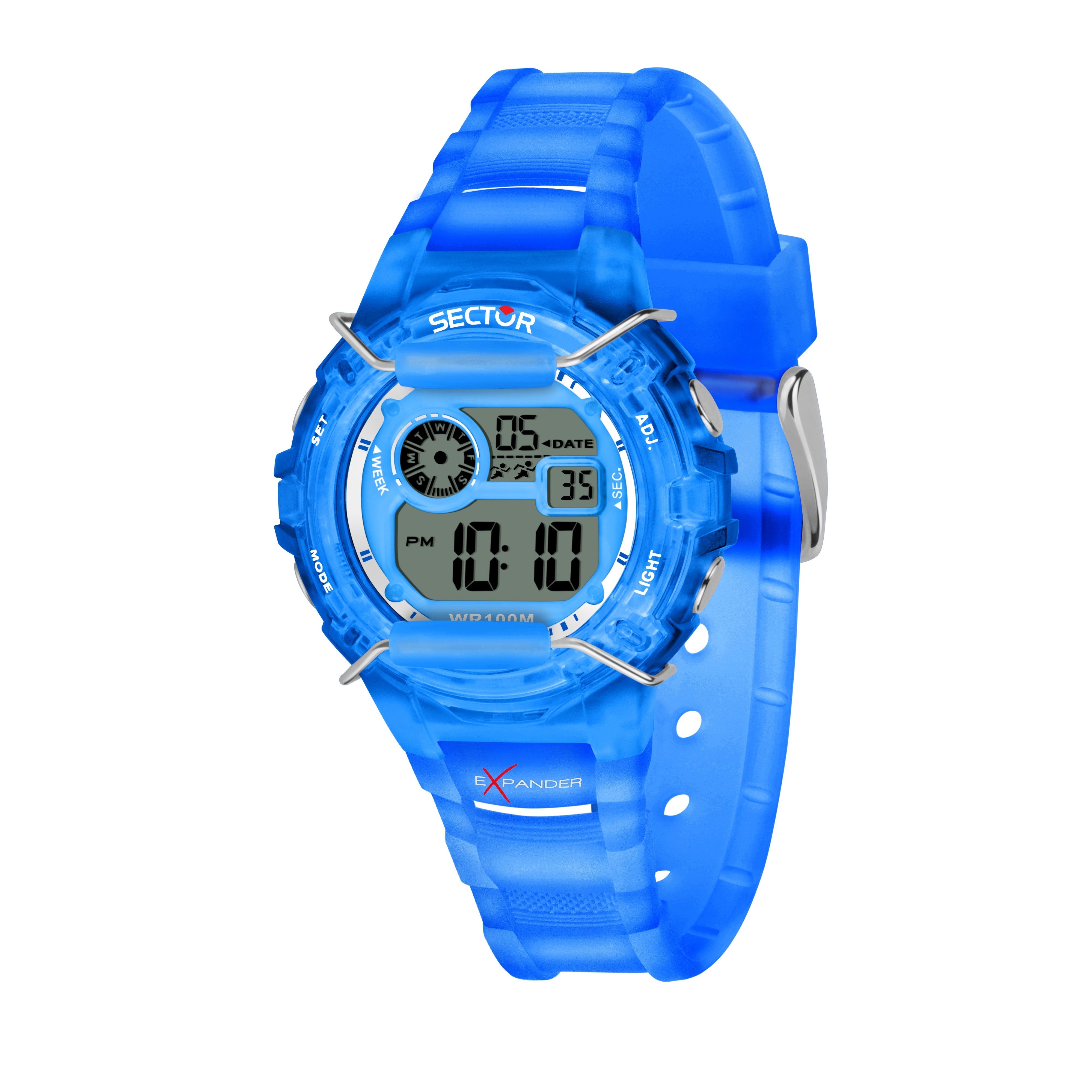 EX-05 Blue Digital Watch
